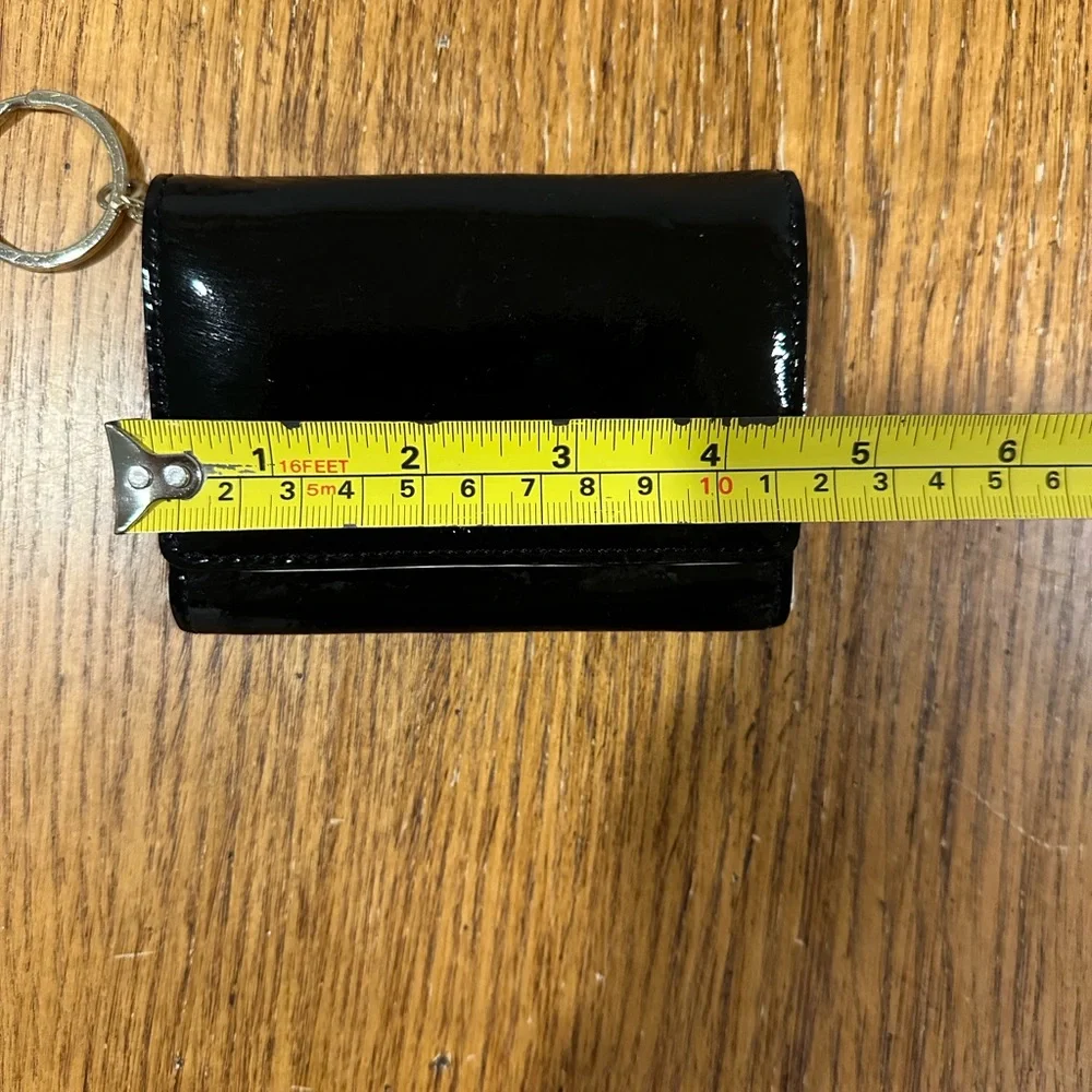 KATE SPADE Mini Black Wallet with Keyring - Picture 4 of 5